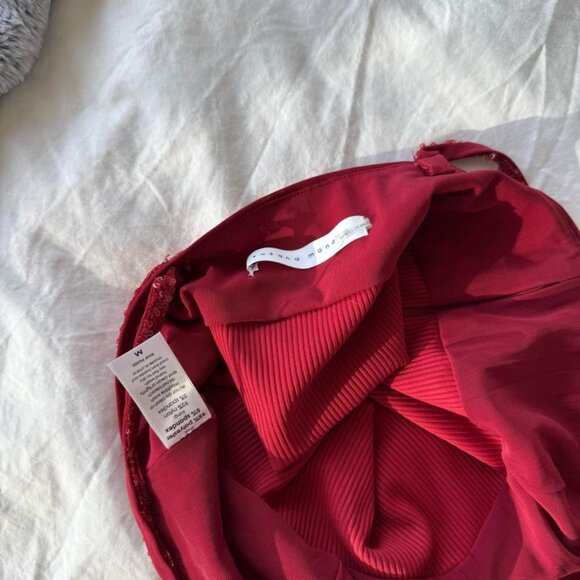 Susana Monaco Red Sequin Camisole - Picture 6 of 6